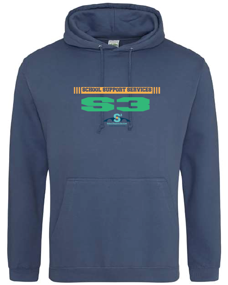 Pasta S3 AWDis Unisex College Hooded Sweatshirt CVES25