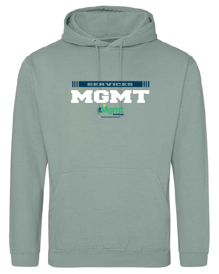 Pasta MGMT AWDis Unisex College Hooded Sweatshirt CVES25