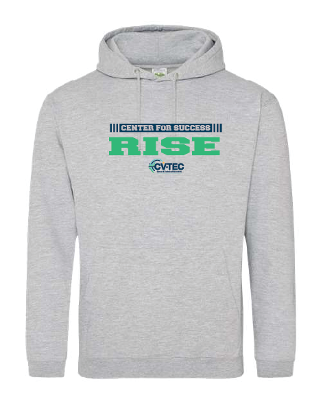 Pasta RISE AWDis Unisex College Hooded Sweatshirt CVES25