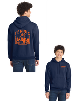 Abbott B Port & Co™ Core Fleece Pullover Hooded Sweatshirt Tennis26