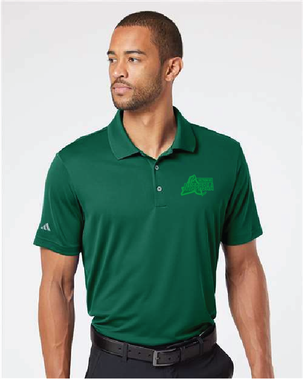 Monotone Adidas Men's Performance Polo VII Branded