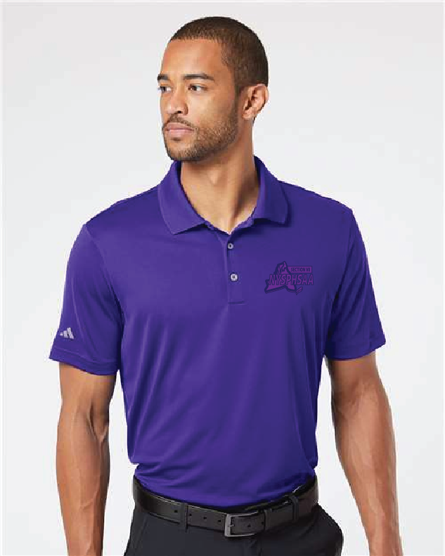 Monotone Adidas Men's Performance Polo VII Branded