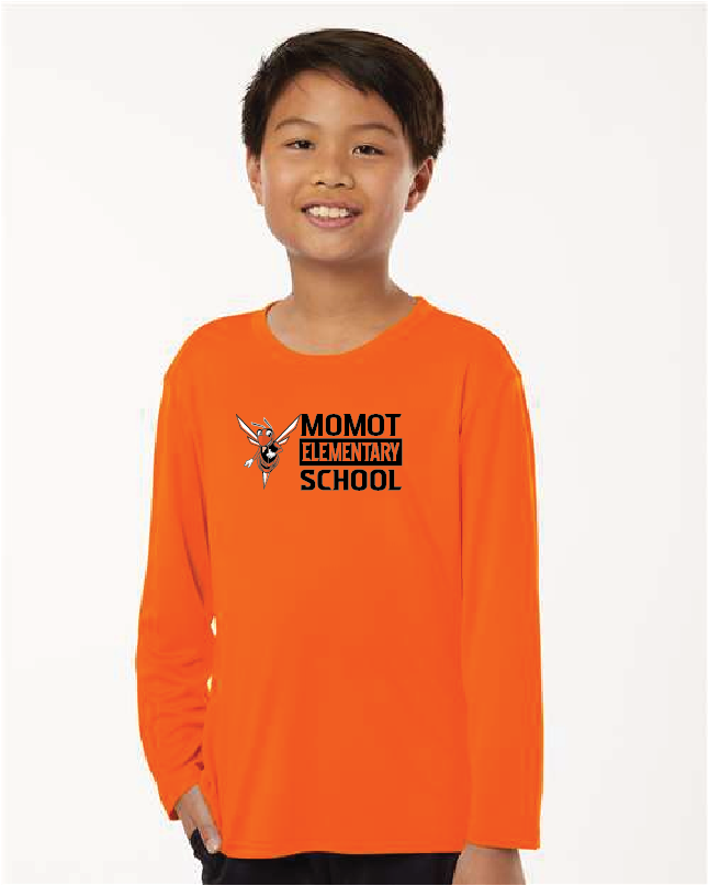 Curly AllPro Youth Pro-Lock Performance Long Sleeve T-Shirt Momot25