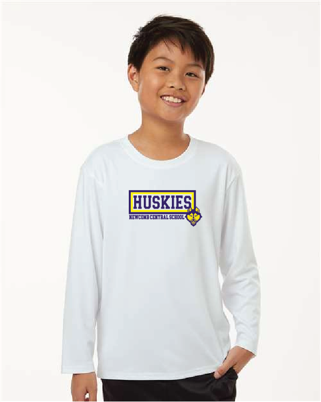 Boxed AllPro Youth Pro-Lock Performance Long Sleeve T-Shirt NCSHFall25