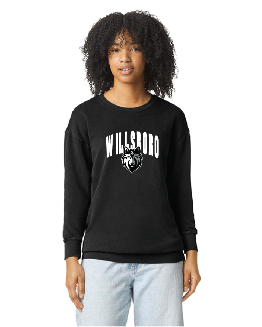 Center Warrior Comfort Colors Unisex Lightweight Cotton Crewneck Sweatshirt WillsCSD