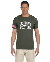 Arched Gildan Adult Softstyle® T-Shirt Wrestle25