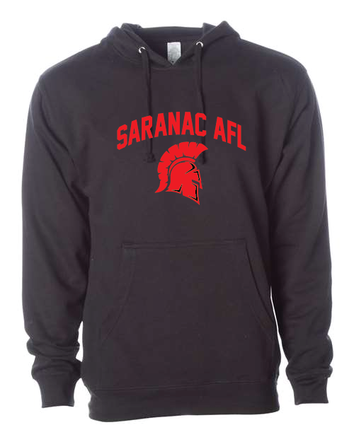 Arched Independent Trading Co. - Midweight Hooded Sweatshirt - SS4500 Saranac AFL