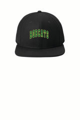 Arched New Era® Original Fit Diamond Era Flat Bill Snapback Cap NAC25