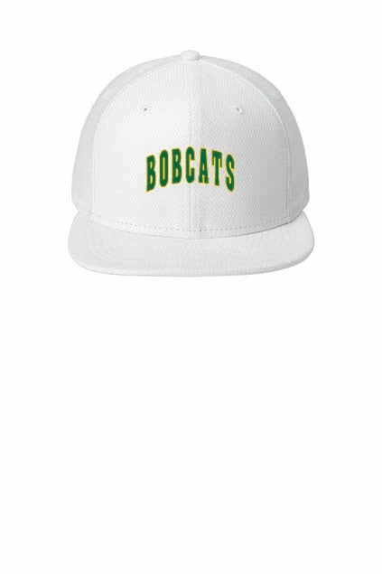 Arched New Era® Original Fit Diamond Era Flat Bill Snapback Cap NAC25