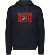 3Peat Augusta Sportswear 60/40 Fleece Hoodie Wills25