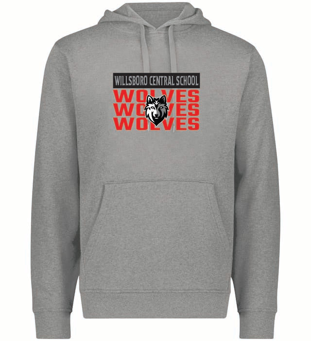 3Peat Augusta Sportswear 60/40 Fleece Hoodie Wills25