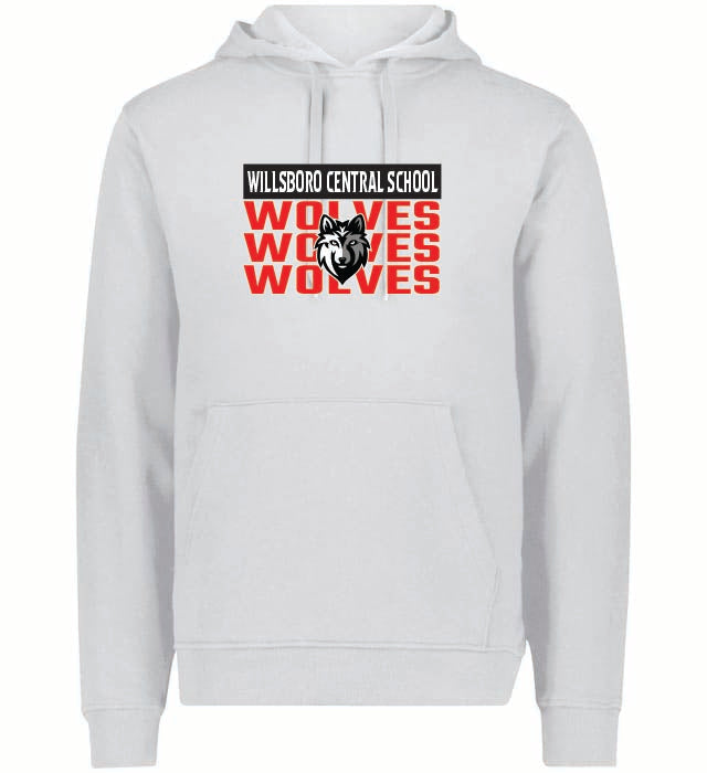 3Peat Augusta Sportswear 60/40 Fleece Hoodie Wills25