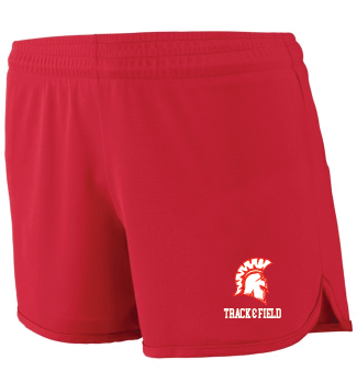 Shield Augusta Sportswear Ladies Accelerate Shorts SaranacT&F