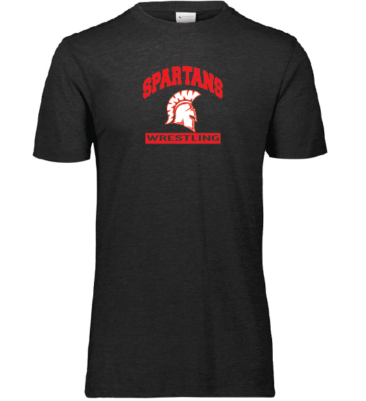 Mantess Augusta Sportswear Tri-Blend Tee SCSWrestle25