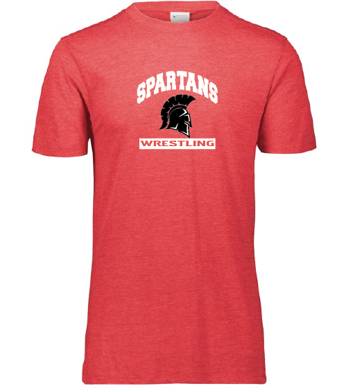 Mantess Augusta Sportswear Tri-Blend Tee SCSWrestle25