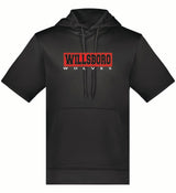 Whirlwind Augusta Sportswear Wicking Fleece Short Sleeve Hoodie Wills25
