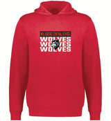 3Peat Augusta Sportswear Youth 60-40 Fleece Hoodie Wills25