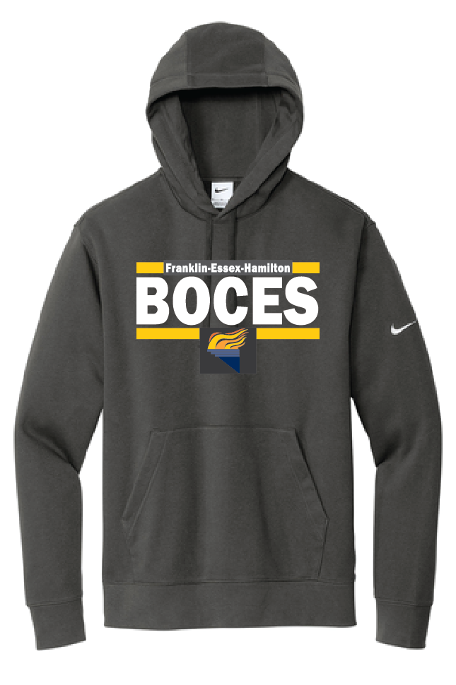 BC Nike Club Fleece Sleeve Swoosh Pullover Hoodie FEHS