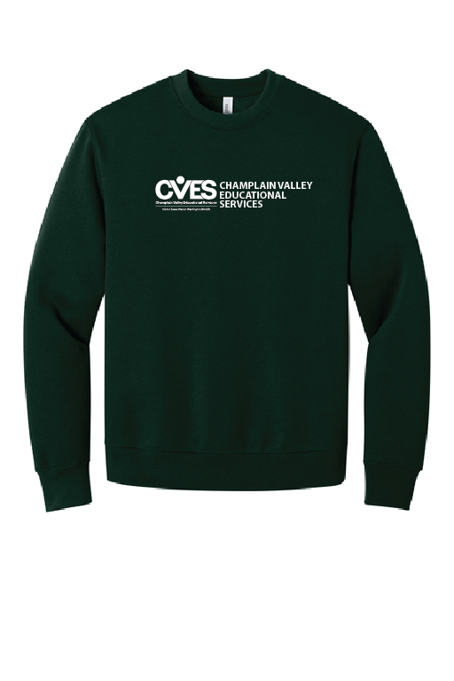Sidemark BELLA+CANVAS® Unisex 10-Ounce Heavyweight Crewneck Sweatshirt CVES25