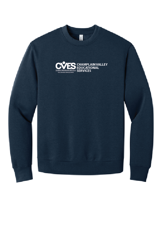Sidemark BELLA+CANVAS® Unisex 10-Ounce Heavyweight Crewneck Sweatshirt CVES25