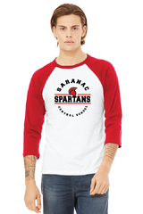 Reign BELLA+CANVAS® Unisex 3-4-Sleeve Baseball Tee 6fund25