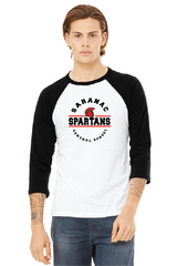 Reign BELLA+CANVAS® Unisex 3-4-Sleeve Baseball Tee 6fund25