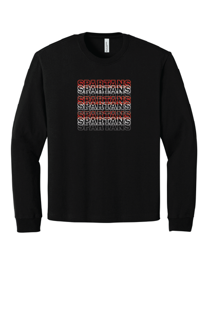 Shadow BELLA+CANVAS® Unisex 7.5-Ounce Heavyweight Long Sleeve Tee 6fund 25