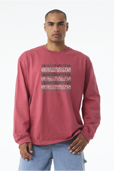 Shadow BELLA+CANVAS® Unisex 7.5-Ounce Heavyweight Long Sleeve Tee 6fund 25