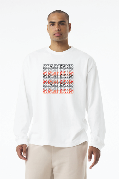 Shadow BELLA+CANVAS® Unisex 7.5-Ounce Heavyweight Long Sleeve Tee 6fund 25