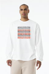 Shadow BELLA+CANVAS® Unisex 7.5-Ounce Heavyweight Long Sleeve Tee 6fund 25