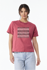 Shadow BELLA+CANVAS® Women’s 6-Ounce Heavyweight Tee 6fund 25