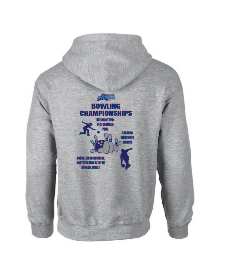 Bowling Championships Gildan Adult Heavy Blend™ 8 oz., 50/50 Hooded Sweatshirt Winter 24