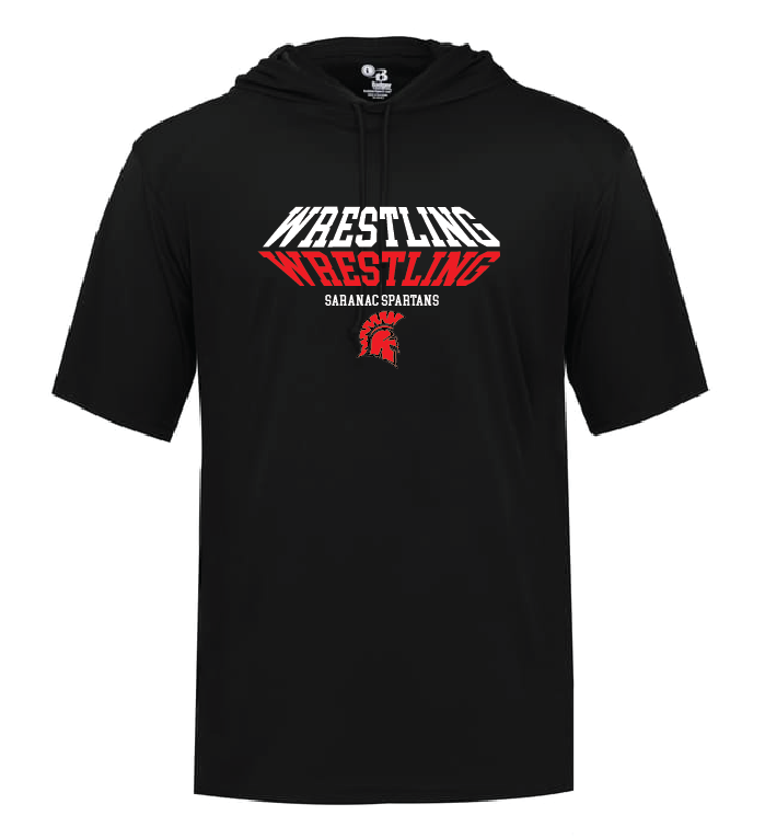 3D Badger Sport B-CORE SHORT SLEEVE HOODIE SCSWrestle25