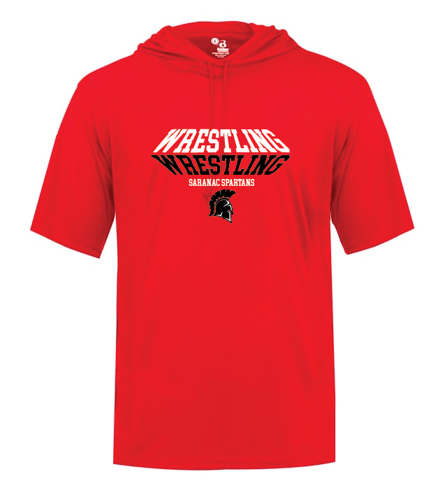 3D Badger Sport B-CORE SHORT SLEEVE HOODIE SCSWrestle25