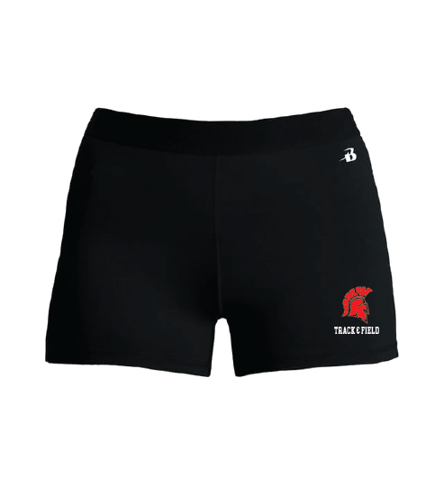 Shield Badger Sport GIRLS COMPRESSION SHORTS SaranacT&F