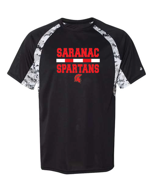 Power Play Badger Men's Hook Digital T-Shirt 6fund 25