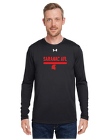 Bar Under Armour Men's Team Tech Long-Sleeve T-Shirt Saranac AFL