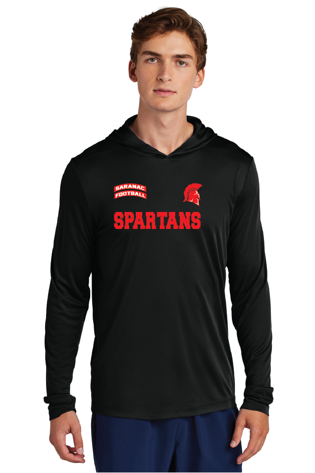 Battle Sport-Tek® Posi-UV® Pro Long Sleeve Hoodie Saranac FB