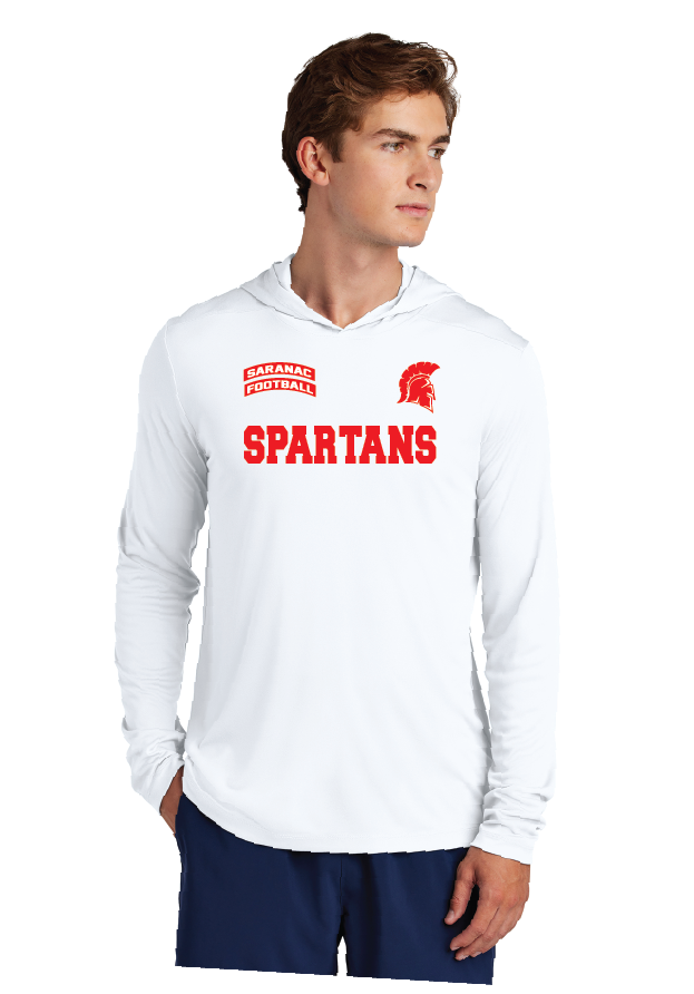 Battle Sport-Tek® Posi-UV® Pro Long Sleeve Hoodie Saranac FB
