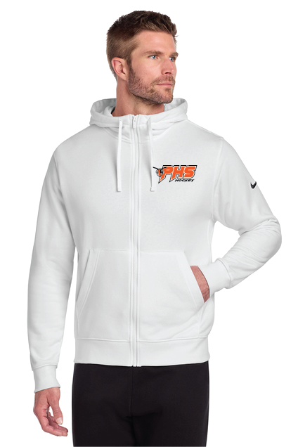 Podein Nike Club Fleece Sleeve Swoosh Full-Zip Hoodie PHSHockey