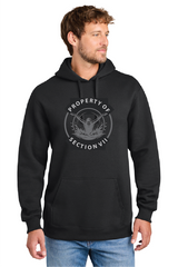 Beezly Port & Co® Foundation Fleece Pullover Hooded Sweatshirt SwimFall26
