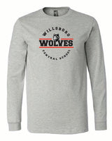 Reign Bella + Canvas Heather CVC Long Sleeve Tee Wills25