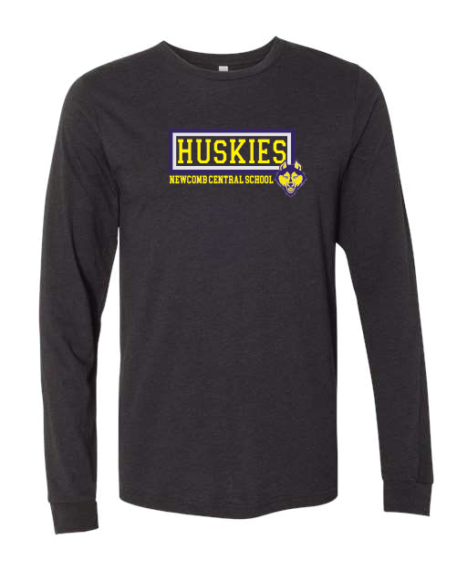 Boxed Bella & Canvas Heather CVC Long Sleeve Tee NCSHFall25