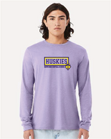 Boxed Bella & Canvas Heather CVC Long Sleeve Tee NCSHFall25