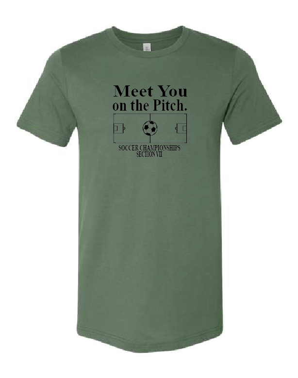 Meet You Bella + Canvas Jersey Tee VII Soccer25