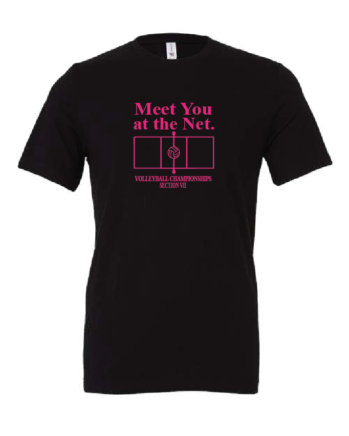 Meet You Bella + Canvas Jersey Tee VII Volleyball25