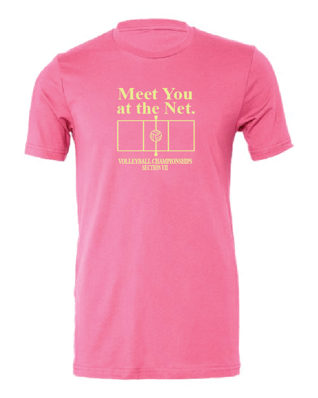 Meet You Bella + Canvas Jersey Tee VII Volleyball25