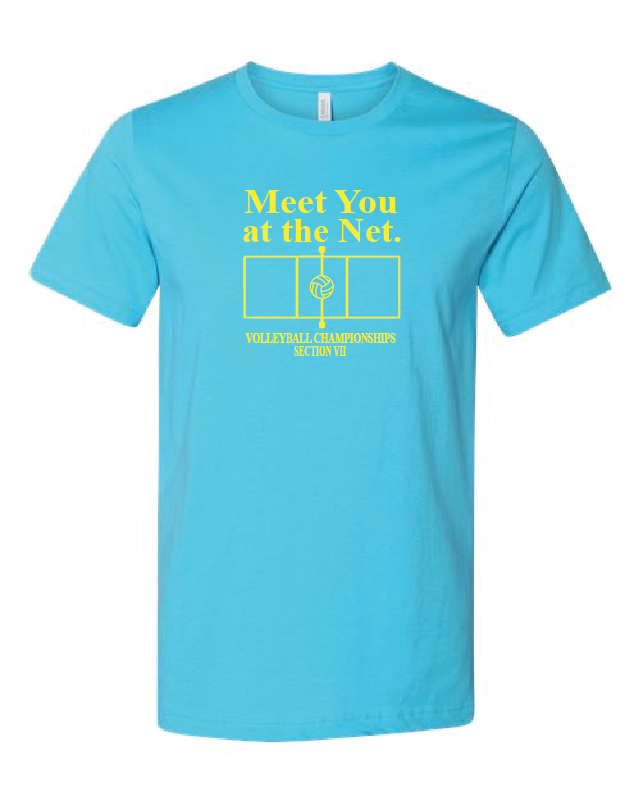 Meet You Bella + Canvas Jersey Tee VII Volleyball25