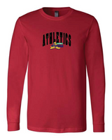 Arched Bella + Canvas Unisex Jersey Long Sleeve Tee VII Branded