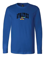 Arched Bella + Canvas Unisex Jersey Long Sleeve Tee VII Branded
